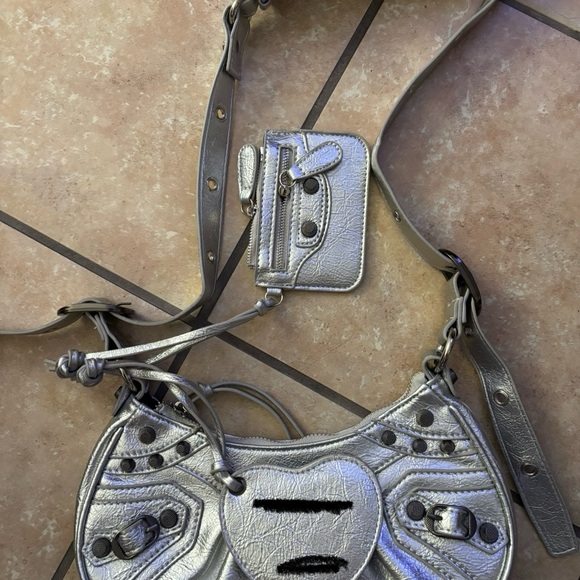Silver Women's Shoulder Bag - Picture 2 of 3